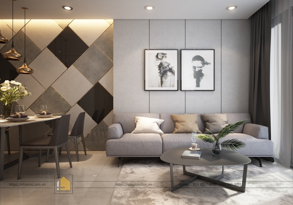 THIẾT KẾ NỘI THẤT CĂN HỘ CHUNG CƯ CỦA ANH GIANG TẠI VINCOM CENTER BÀ TRIỆU