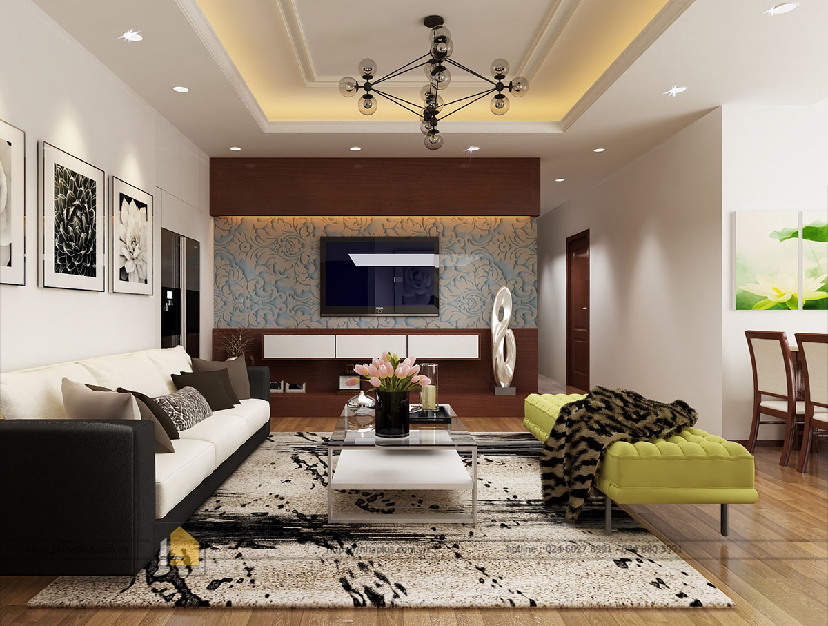 THIẾT KẾ NỘI THẤT CHUNG CƯ CỦA ANH CÔNG TẠI HÀ ĐÔNG